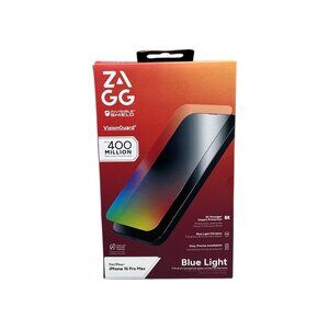 Zagg InvisibleShield VisionGuard+ Blue Light Screen Protector iPhone 16 Pro Max